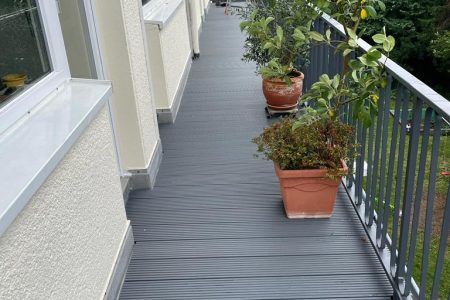Von MS Facility-Baumanagement sanierte Terrasse